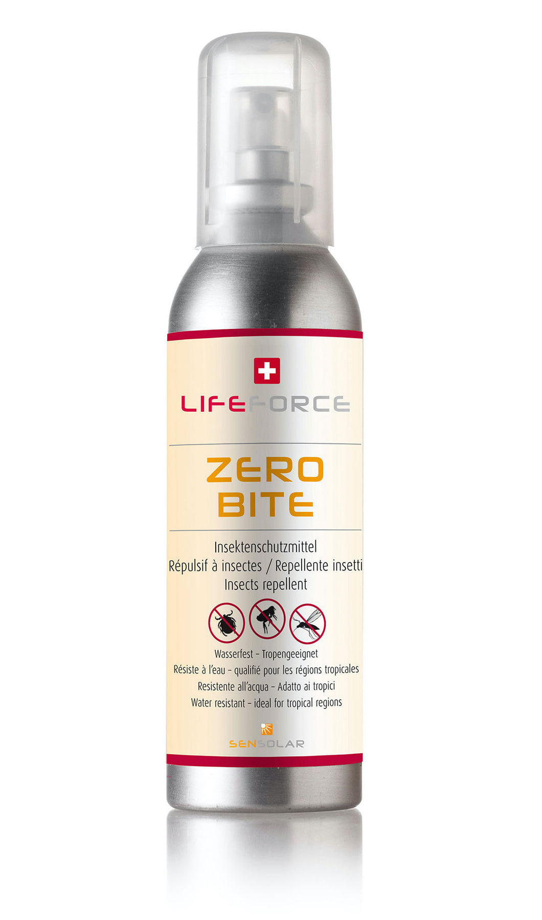 sensolar zerobite 33degrees singapore tropical insect repellent lifeforce swiss made mosquito spray lotion